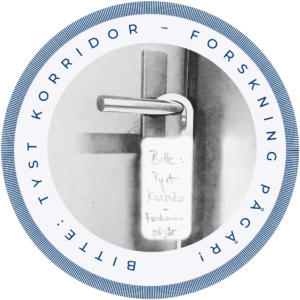 Bitte: Tyst korridor – forskning pågår!